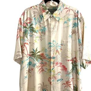 Button front lightweight lawn shirt
